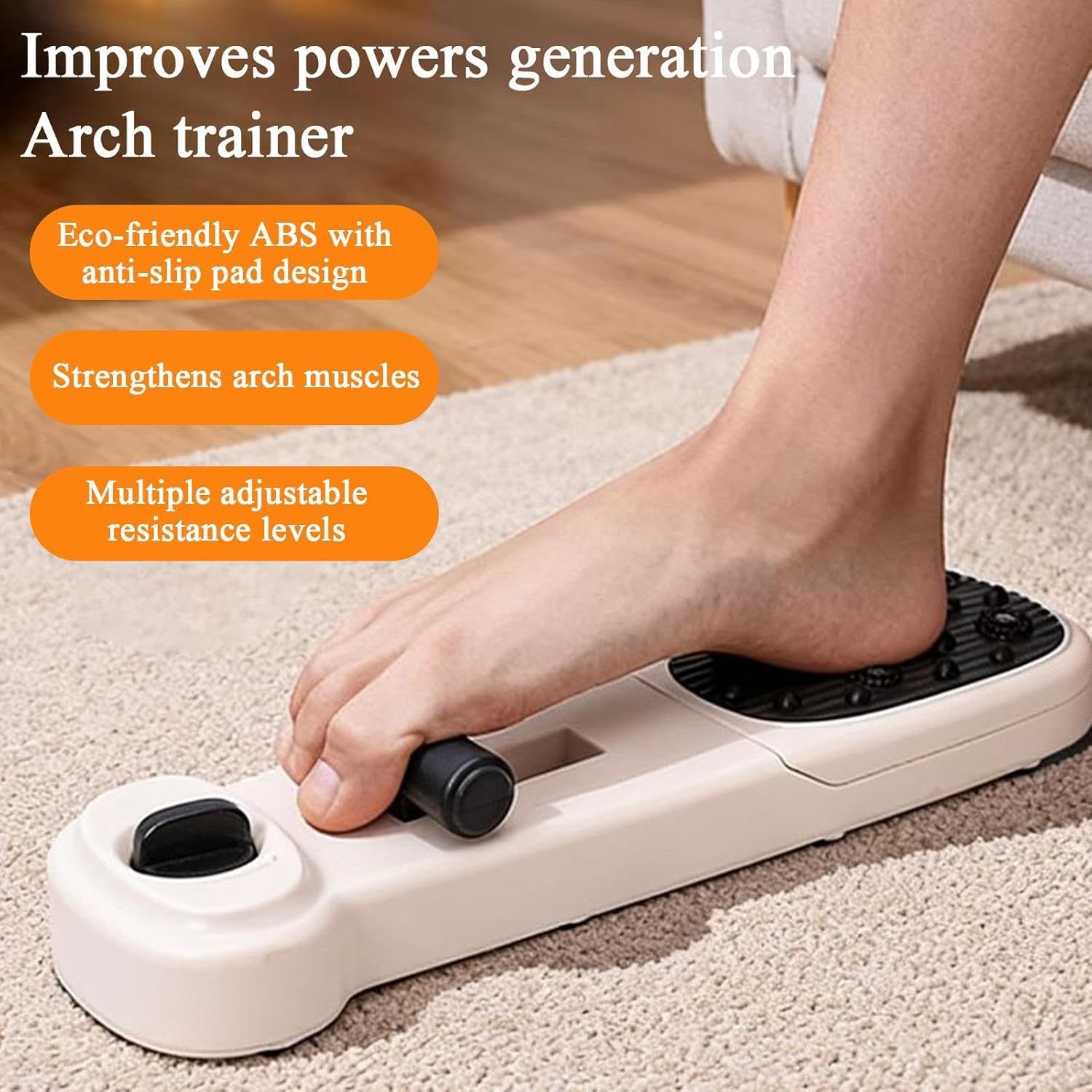 Professional Foot & Finger Strengthener | Portable Elastic Resistance Trainer for Dancers & Athletes