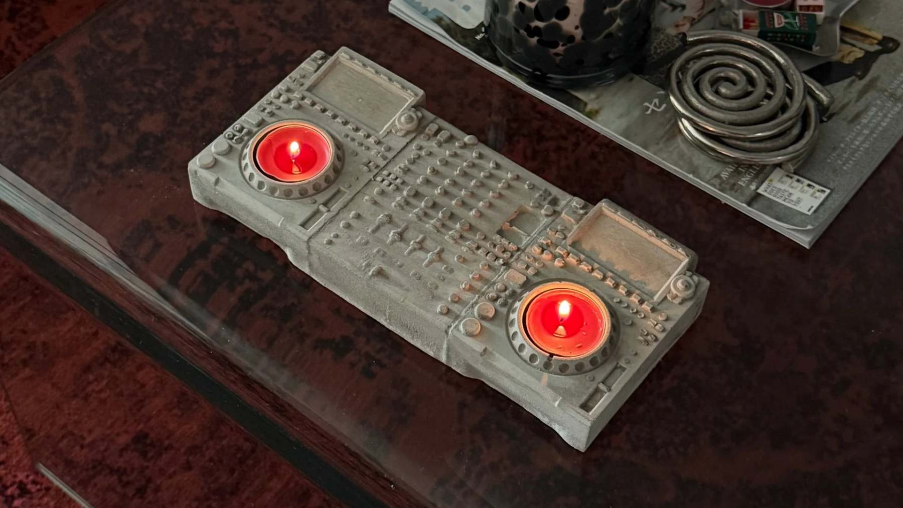 Modern Sculptural Candle Holder