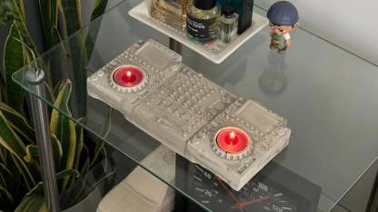 Modern Sculptural Candle Holder
