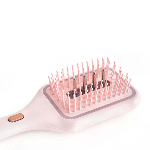 Anti-Hair-Loss Red Light Therapy Oil Dispensing Hair Brush