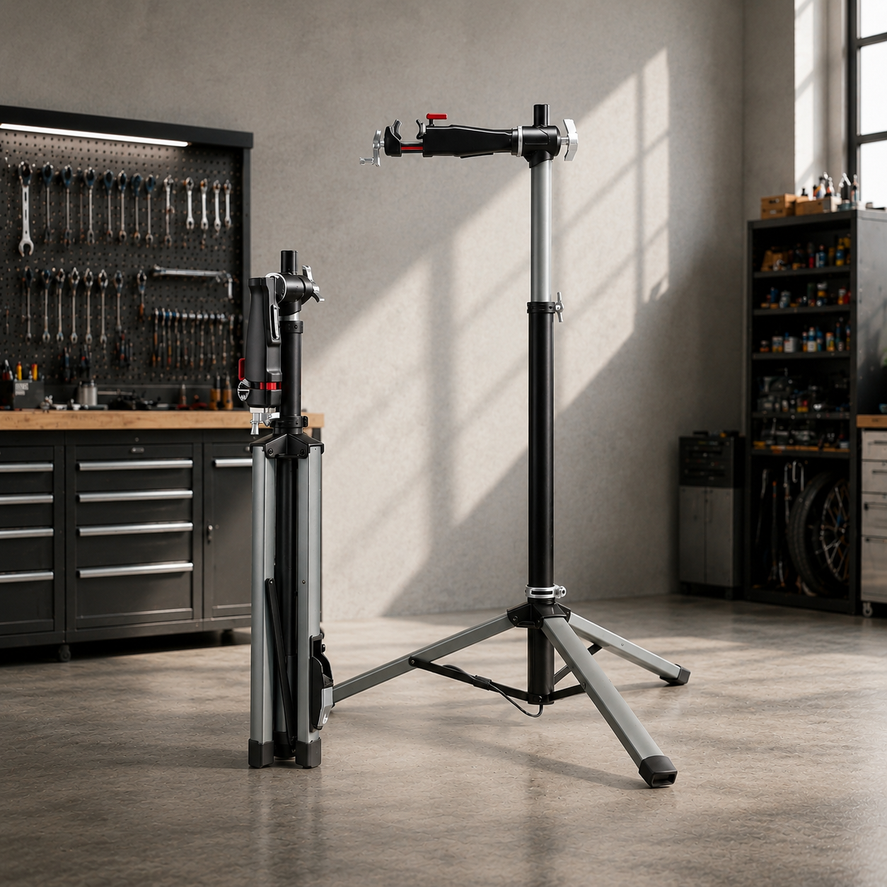 AeroLift A100™ Pneumatic Bike Service Stand