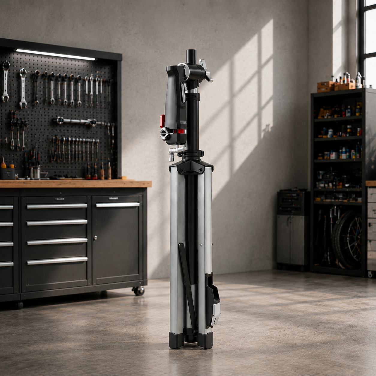 AeroLift A100™ Pneumatic Bike Service Stand