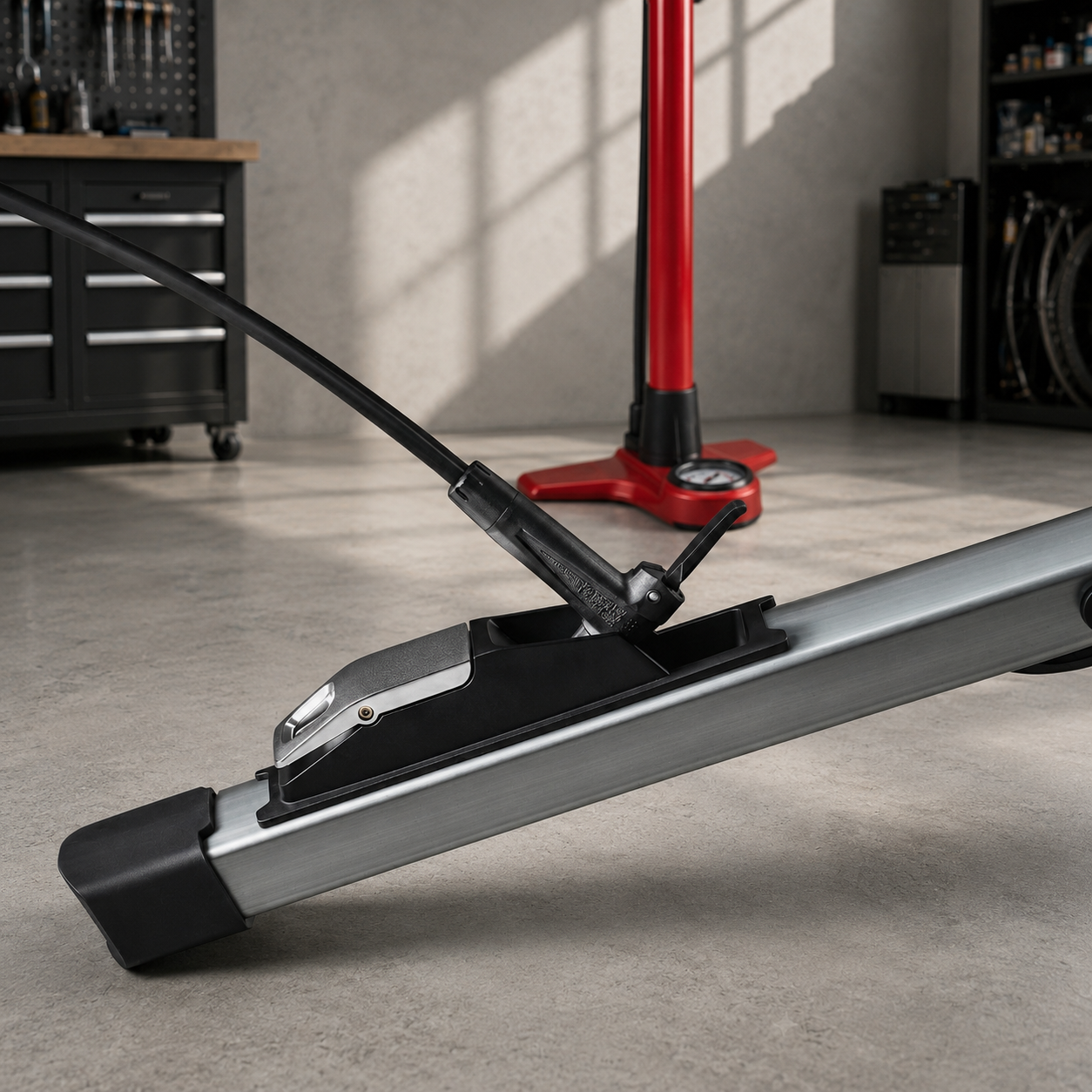 AeroLift A100™ Pneumatic Bike Service Stand