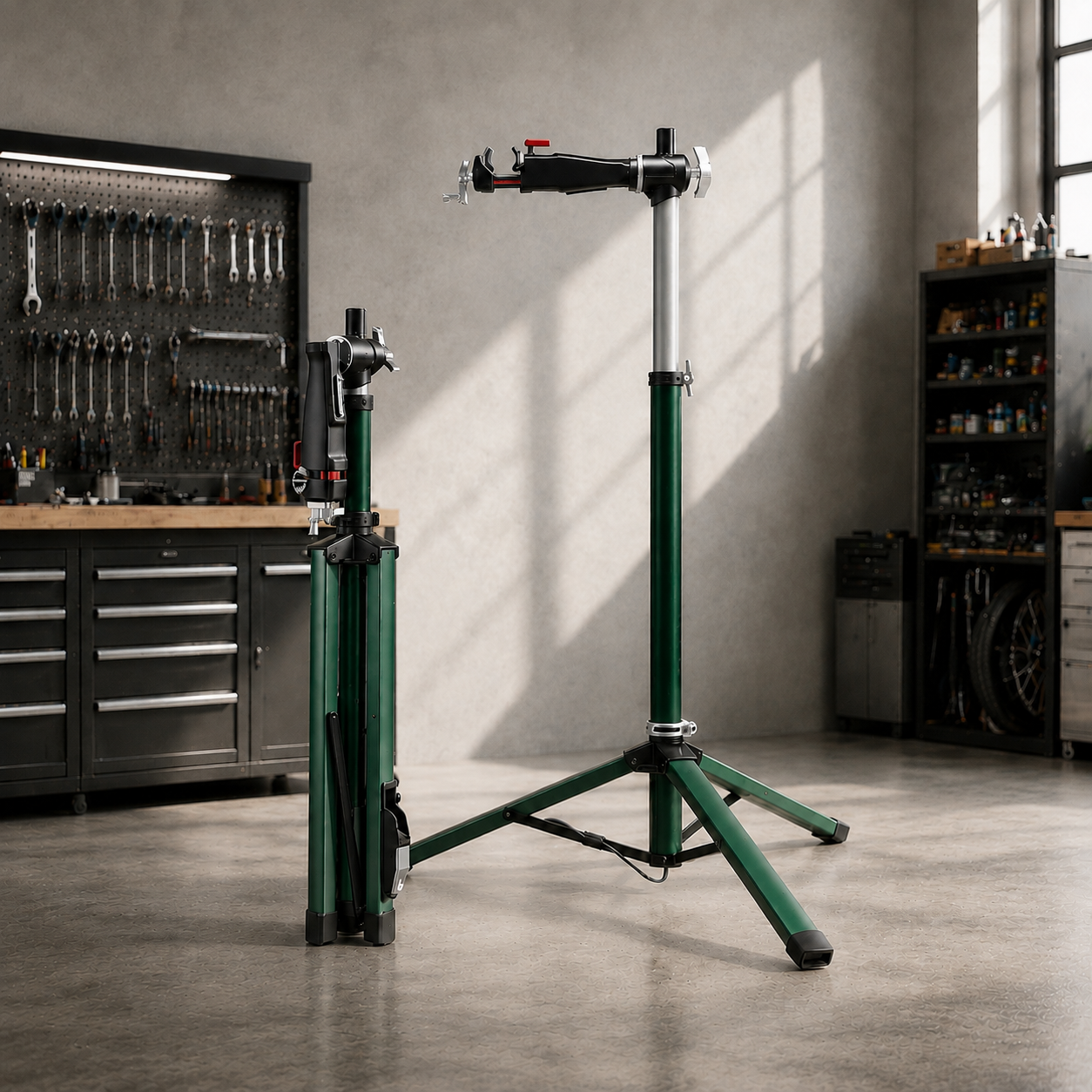 AeroLift A100™ Pneumatic Bike Service Stand