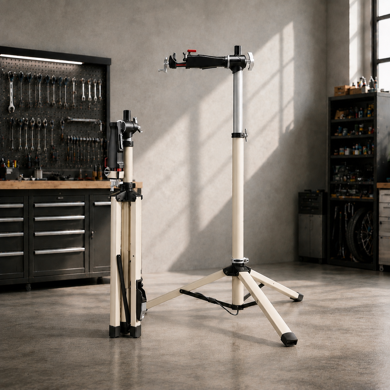 AeroLift A100™ Pneumatic Bike Service Stand