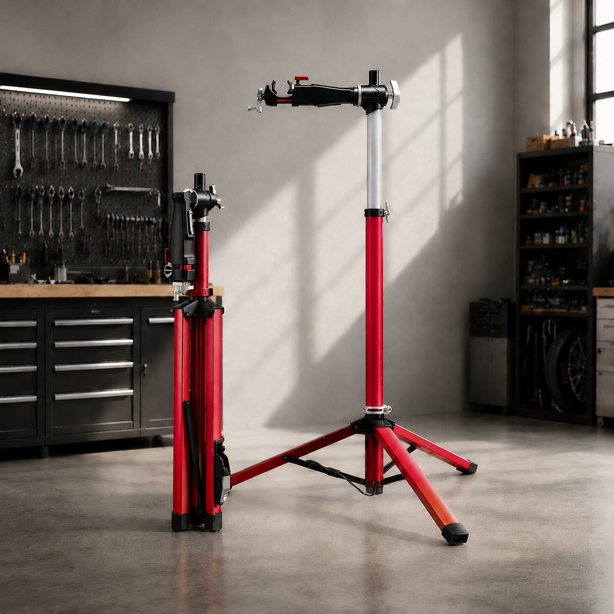 AeroLift A100™ Pneumatic Bike Service Stand
