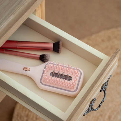 Anti-Hair-Loss Red Light Therapy Oil Dispensing Hair Brush