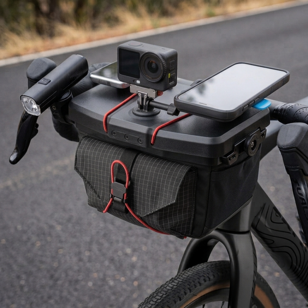 CockpitWorks Command Center 3.3L – Modular Handlebar Organizer
