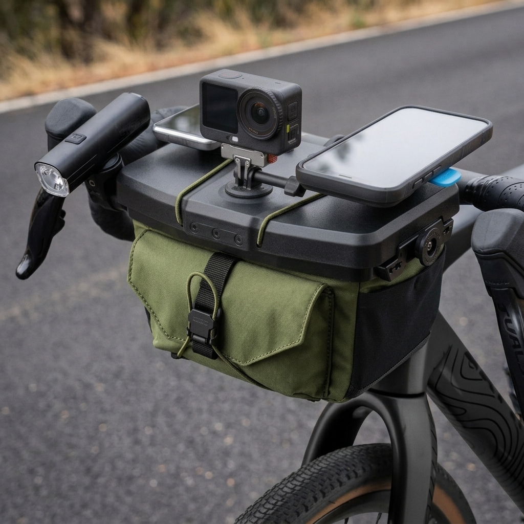 CockpitWorks Command Center 3.3L – Modular Handlebar Organizer