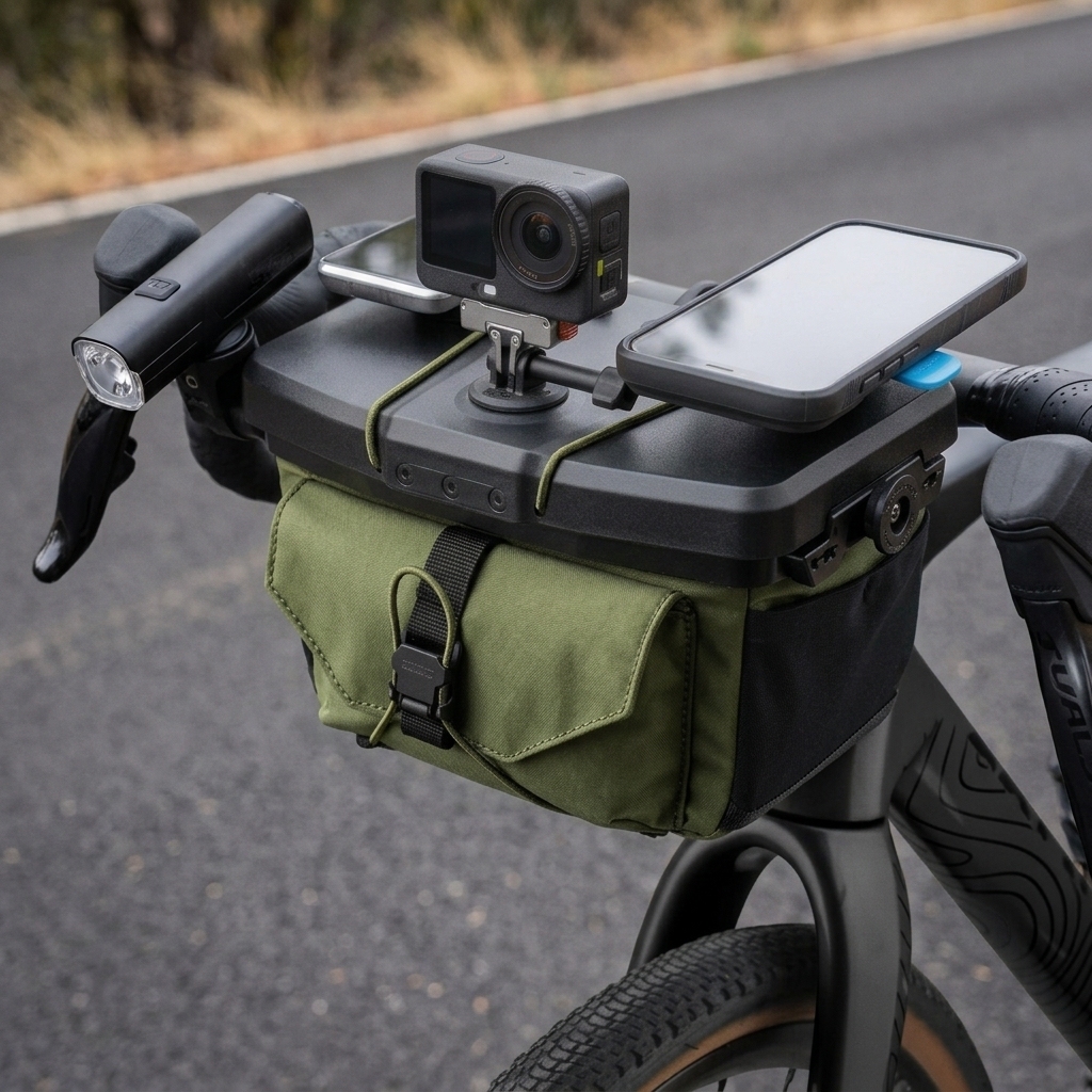 CockpitWorks Command Center 3.3L – Modular Handlebar Organizer
