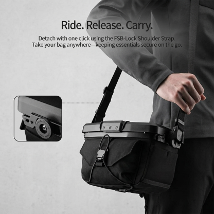 CockpitWorks Command Center 3.3L – Modular Handlebar Organizer