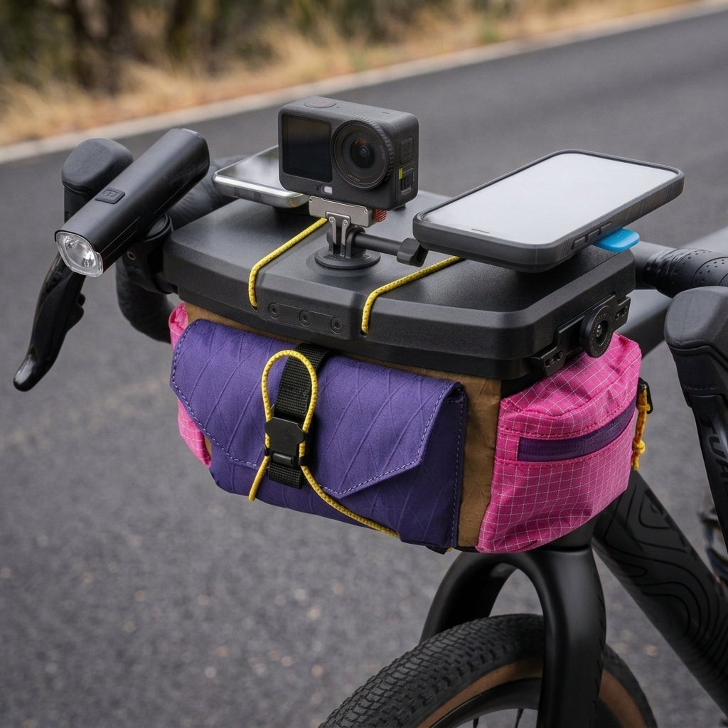 CockpitWorks Command Center 3.3L – Modular Handlebar Organizer