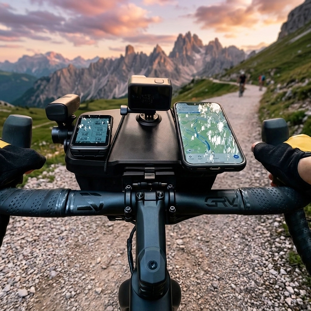 CockpitWorks Command Center 3.3L – Modular Handlebar Organizer