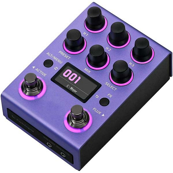 Tri-Voice Pitch Effects Pedal