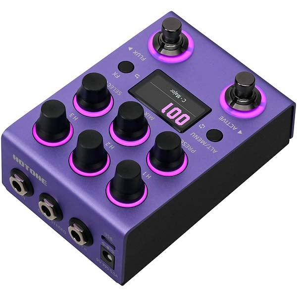 Tri-Voice Pitch Effects Pedal