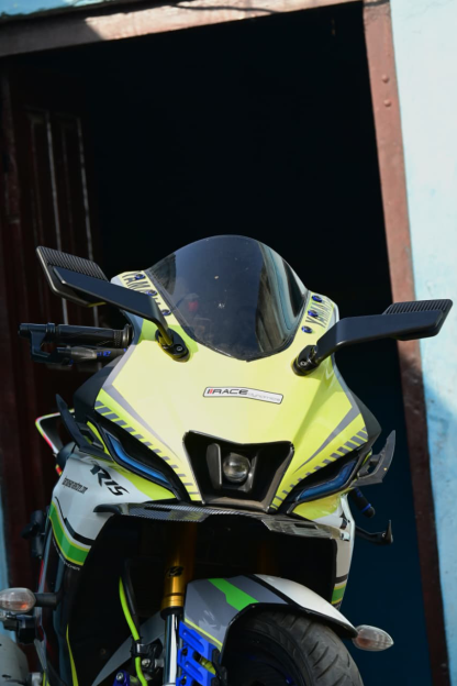 Aerodynamic Max Mirror Visor Fit