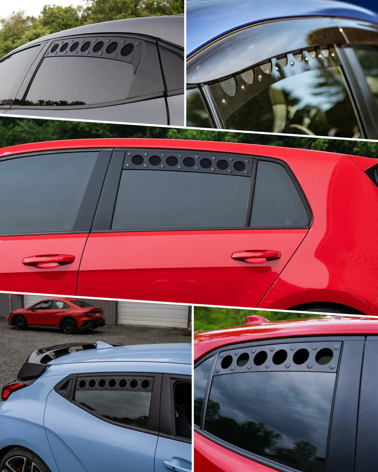 Performance Side Window Vent Trim Set
