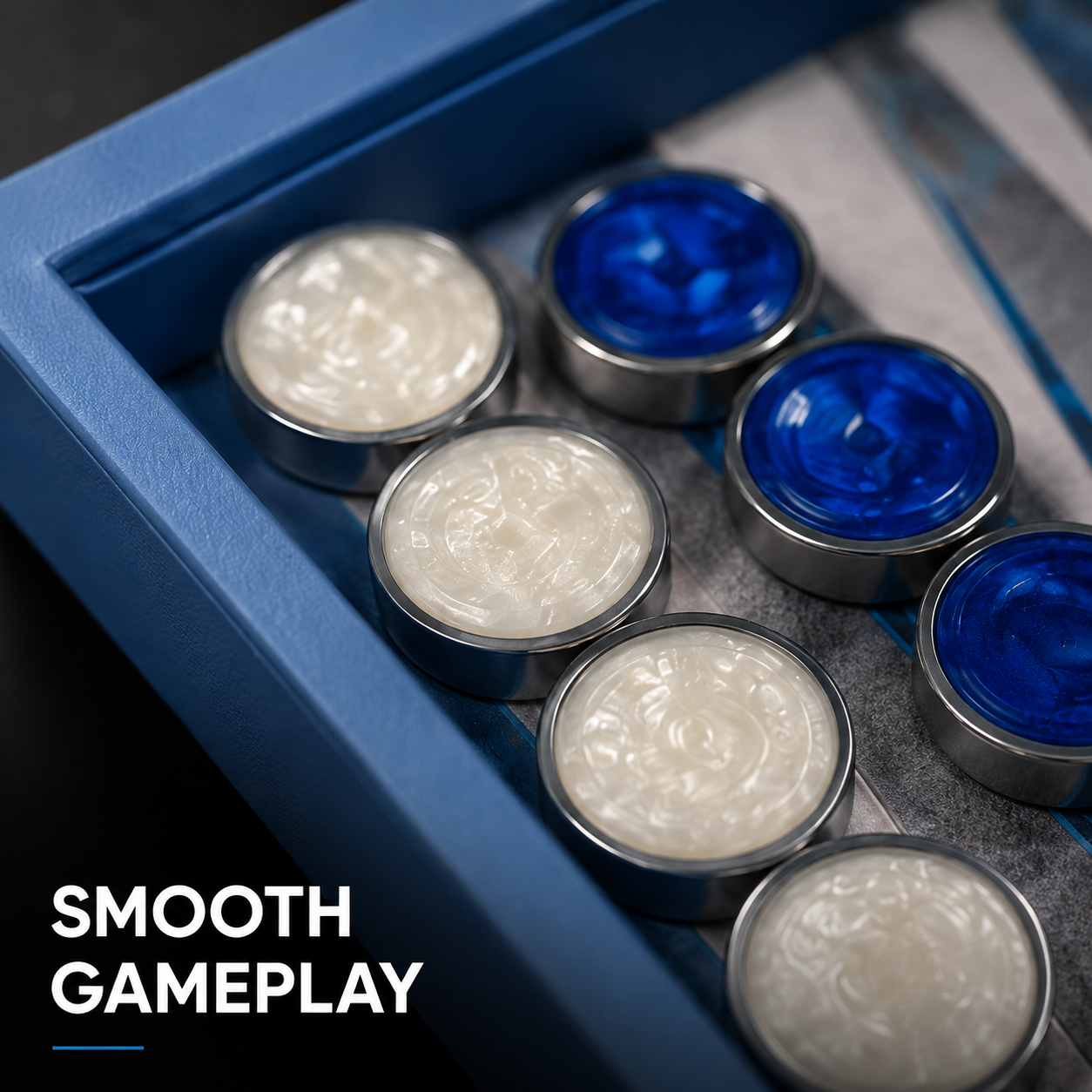 Premium Modern Tournament Backgammon Set