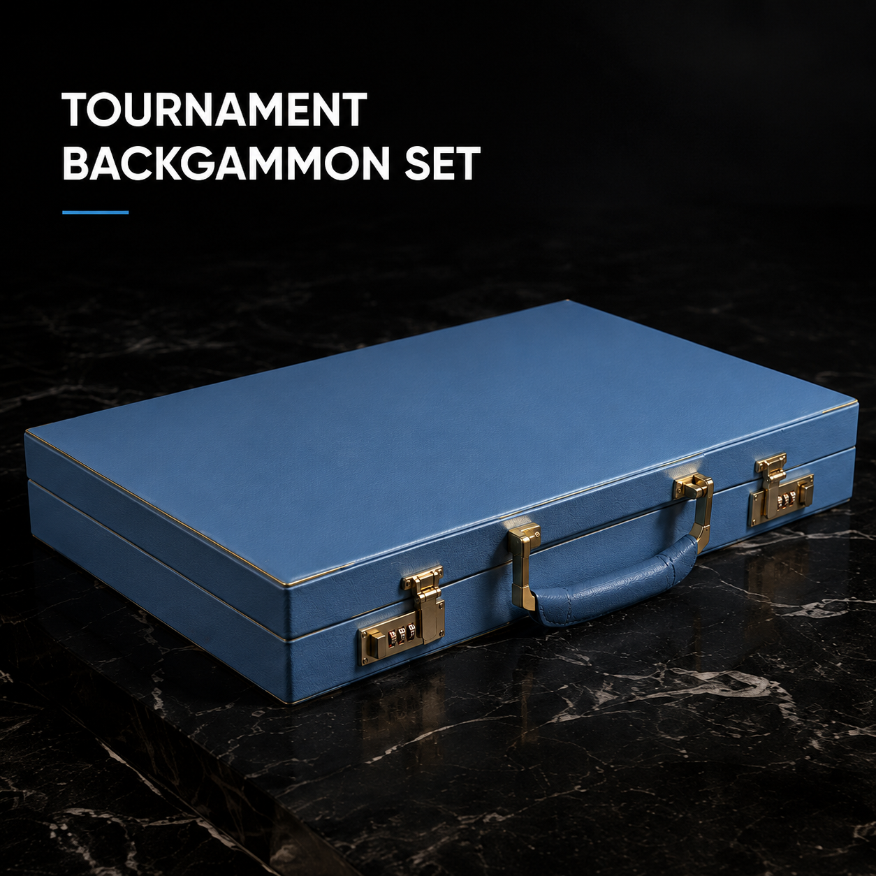 Premium Modern Tournament Backgammon Set