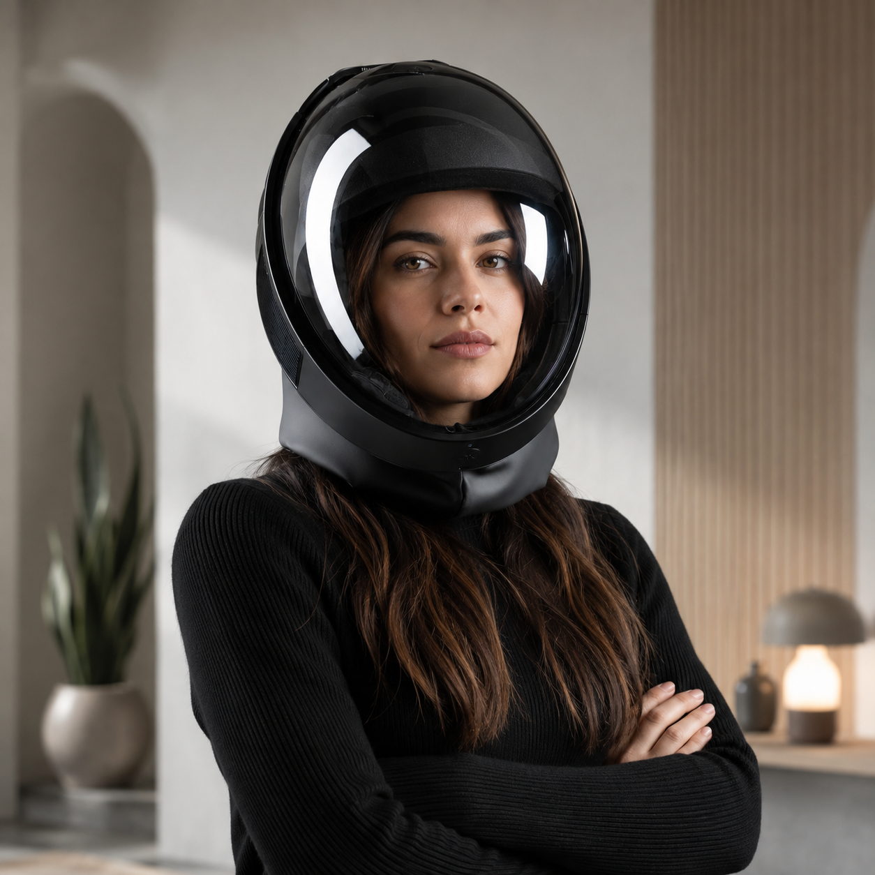Full-Face Powered Air Purifying Respirator Helmet