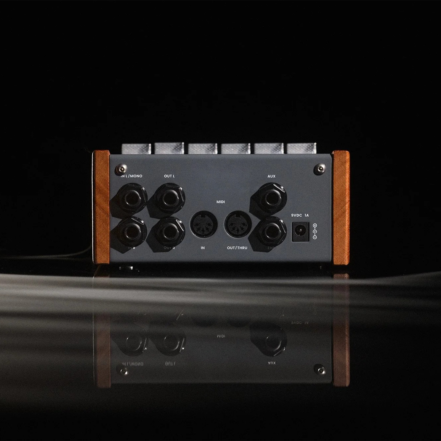 Vintage-Style Digital Delay Effect Unit with Advanced Spatial Processing