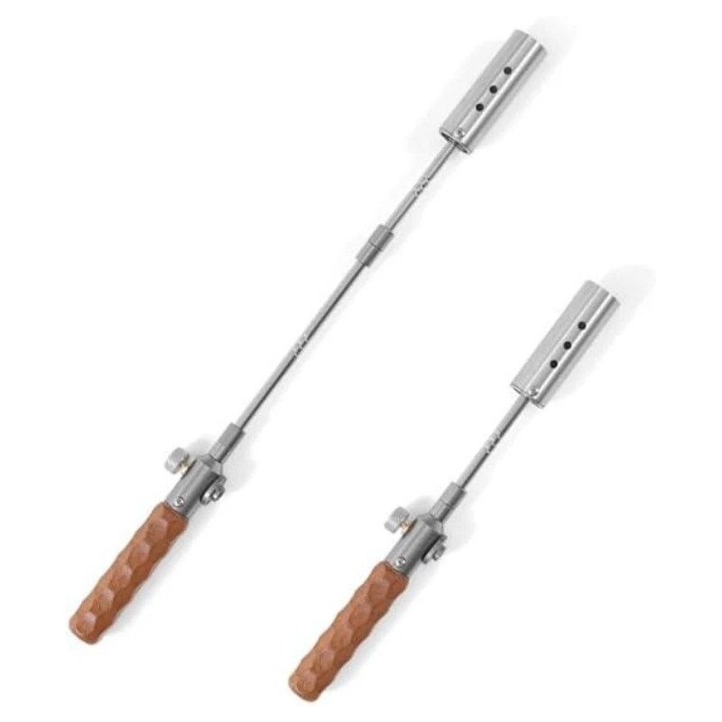 Long-Handle Campfire Ignition Torch | Adjustable & Powerful Outdoor Lighter