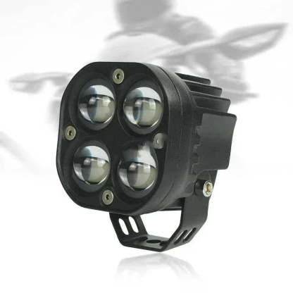 Wiring Kit: 4 LED Fog Lights — High-Brightness Dual-Color (Yellow/White) Fog Lights