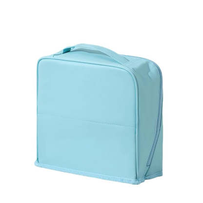 Eco-Friendly Upright Makeup Bag – Fashionable and Practical Semi-Open Design