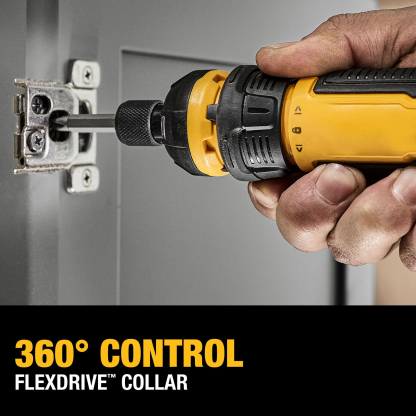 Cordless screwdriver with battery and charger