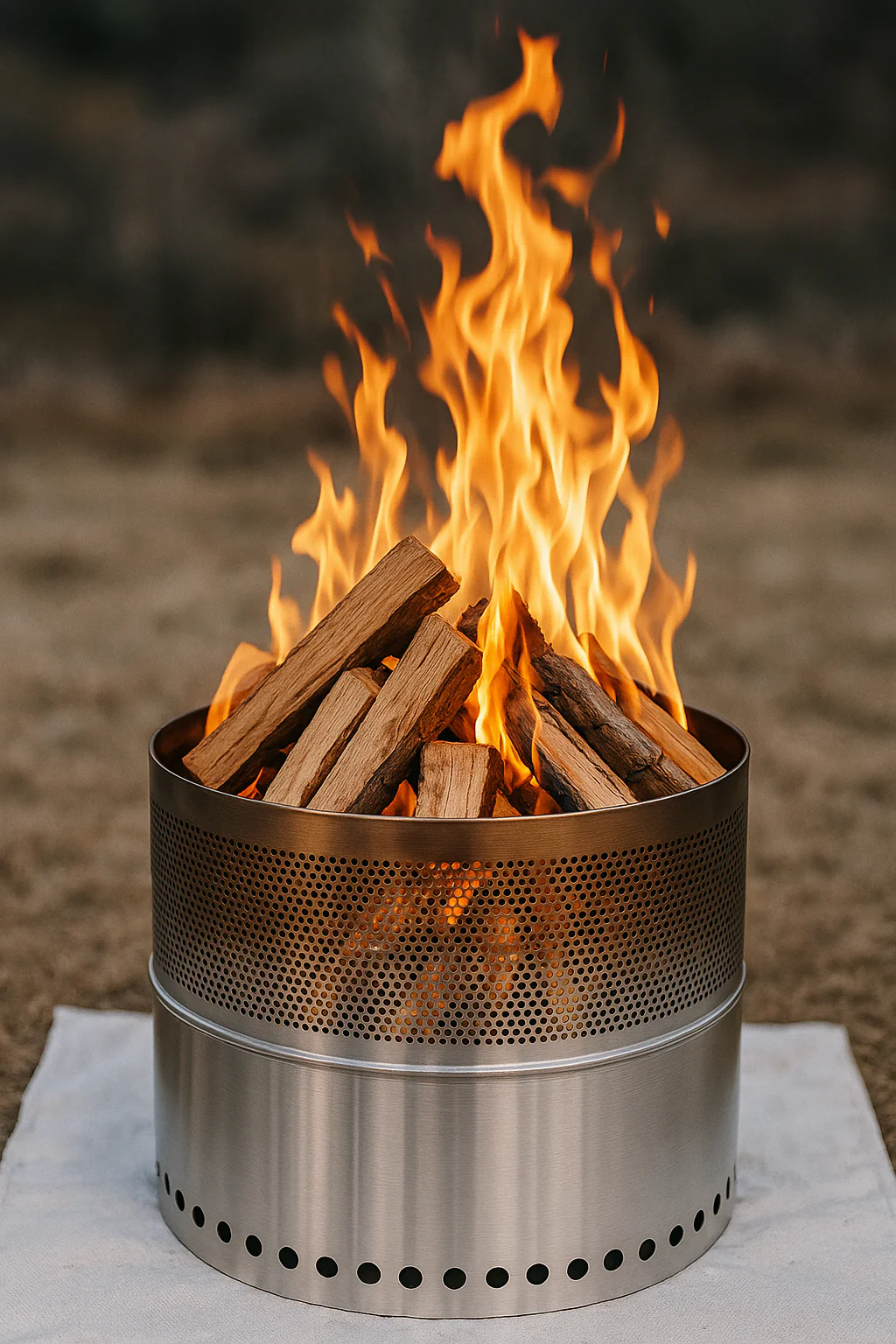 Long-Handle Campfire Ignition Torch | Adjustable & Powerful Outdoor Lighter