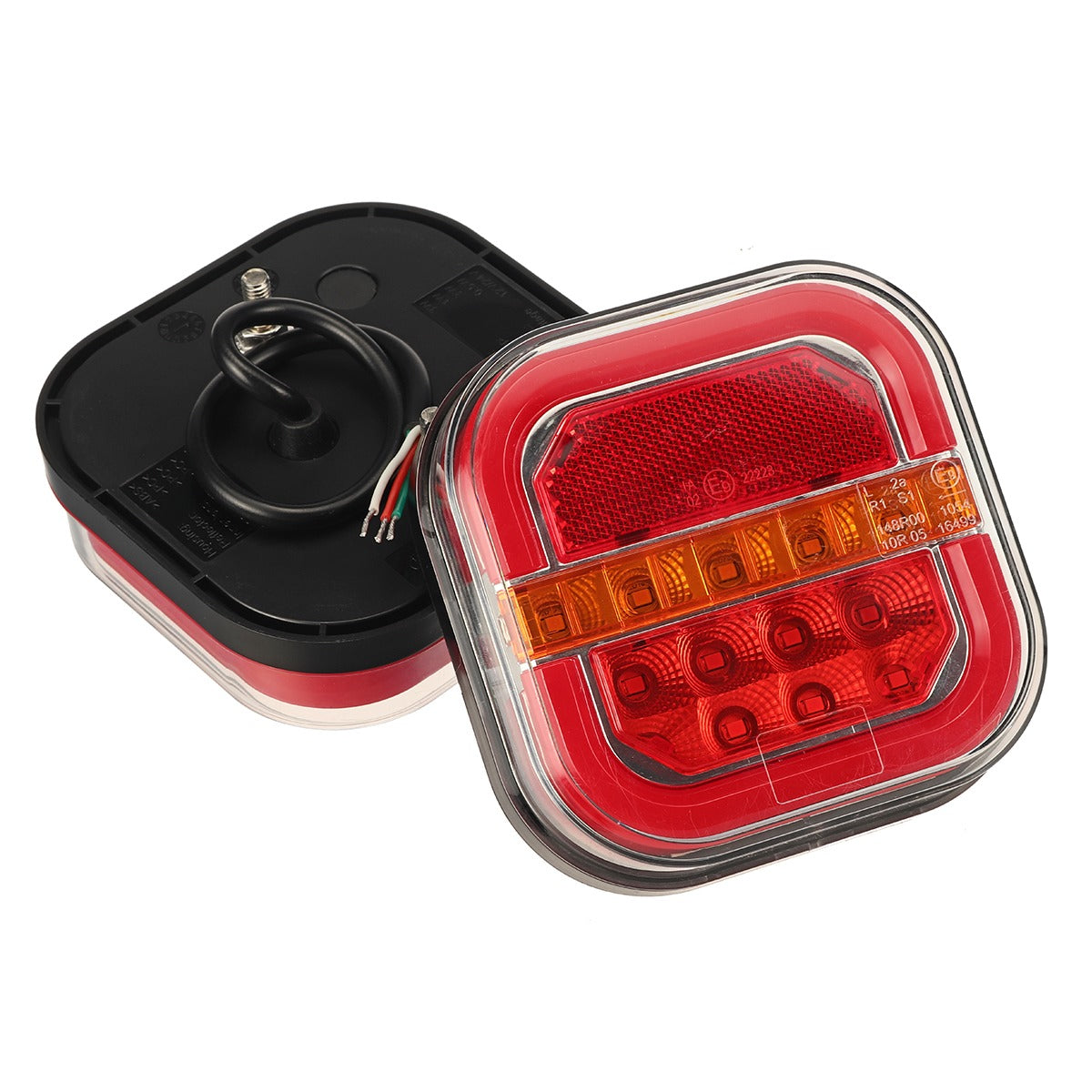 LED taillights and brake light indicator lights