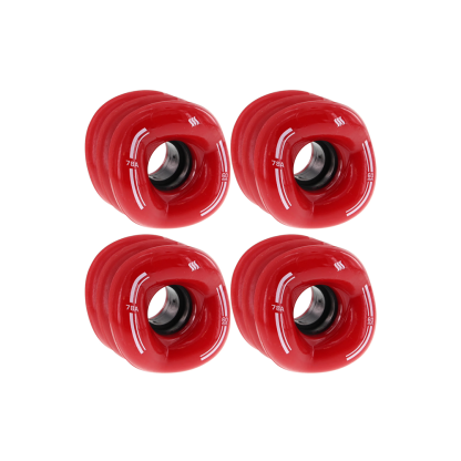 Skateboard wheels 78a 60mm pure white