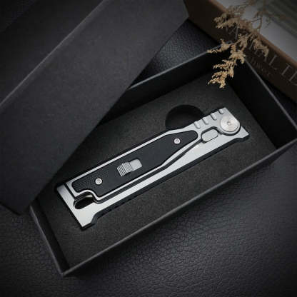 Gravity Knife with Lock Button