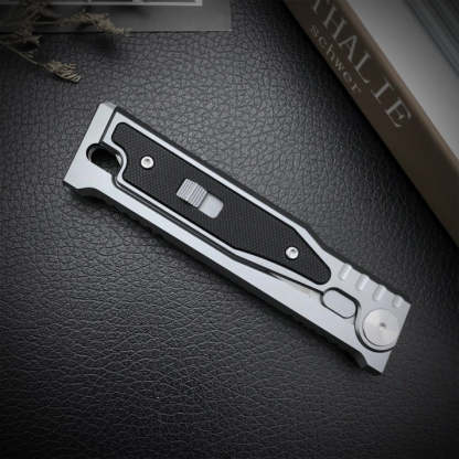Gravity Knife with Lock Button