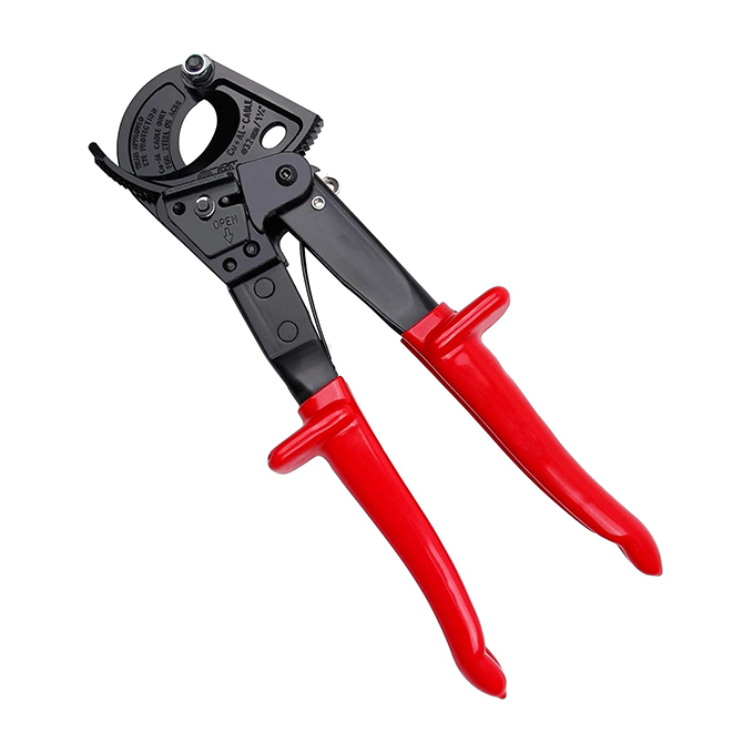 Copper and aluminum cable cutting machine