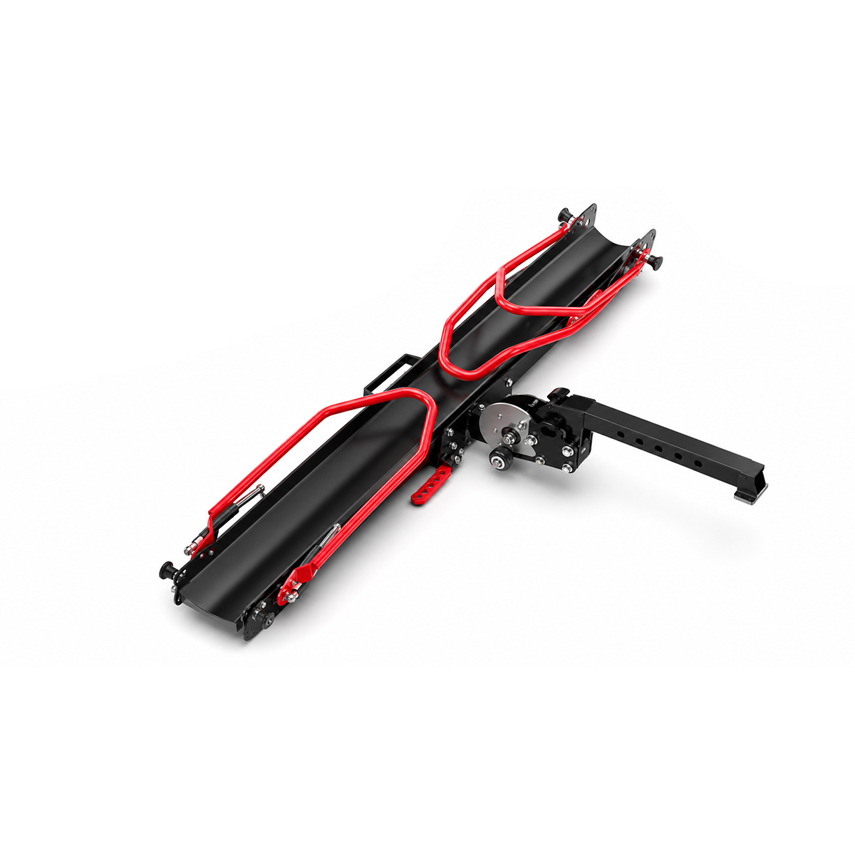 Heavy-Duty Hitch-Mounted Dirt Bike Carrier