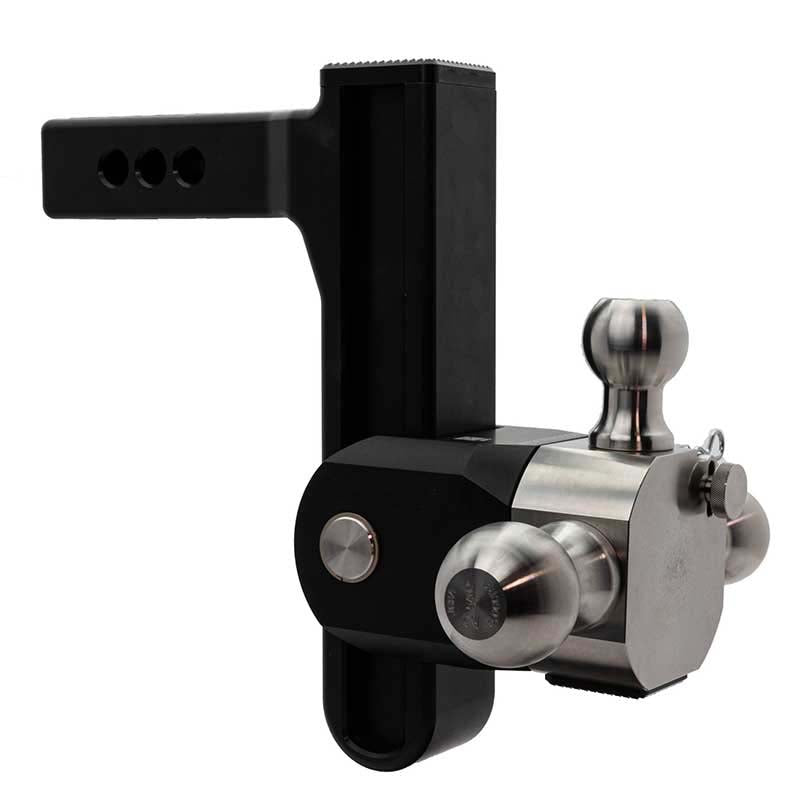 Heavy-Duty Rotating Multi-Ball Trailer Hitch
