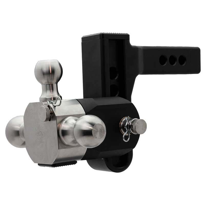 Heavy-Duty Rotating Multi-Ball Trailer Hitch
