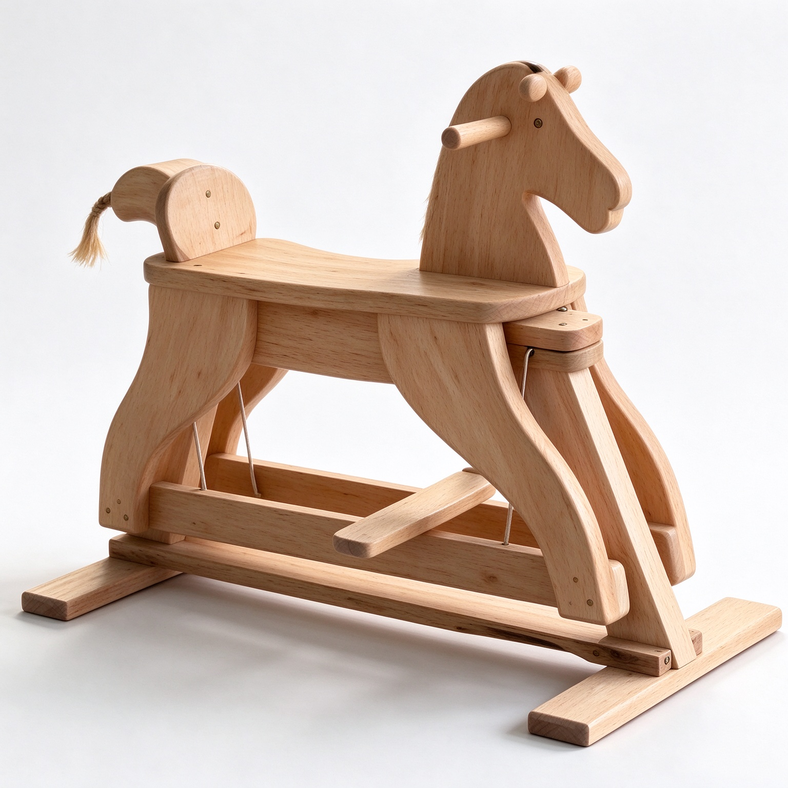 Solid Oak Gliding Horse – A New Way to Play