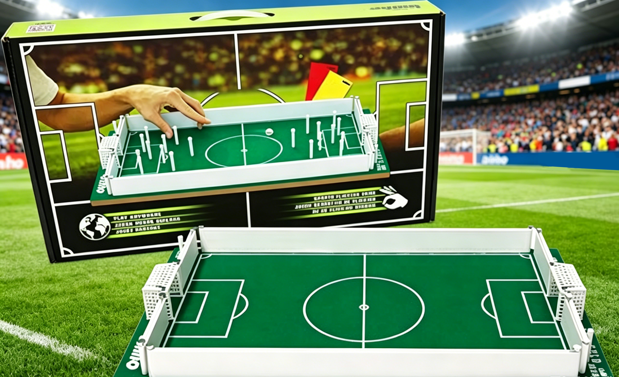 Green Turf Tabletop Soccer