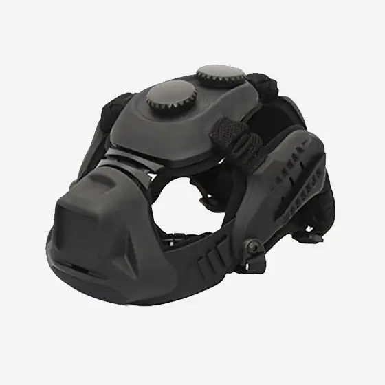 Adjustable-padding night-vision helmet