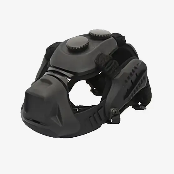 Adjustable-padding night-vision helmet