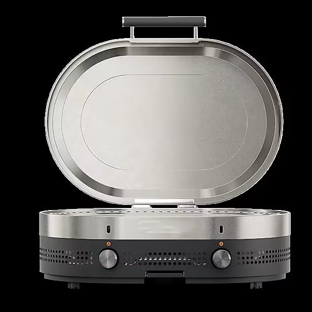 Outdoor stainless steel frying pan