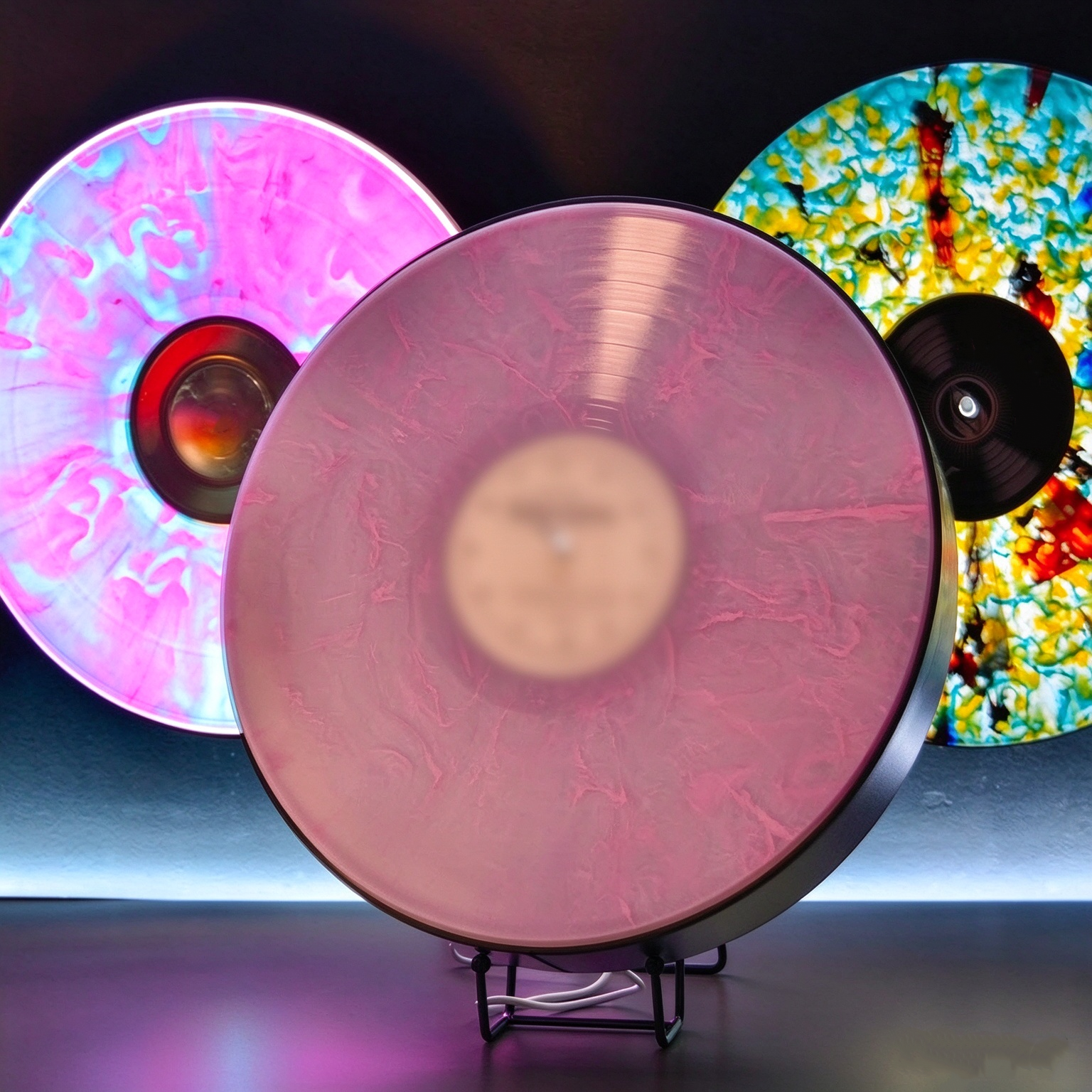 Sound-Reactive Vinyl Display – Turn Your Records Into Art