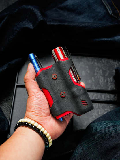 Double-slot knife sheath