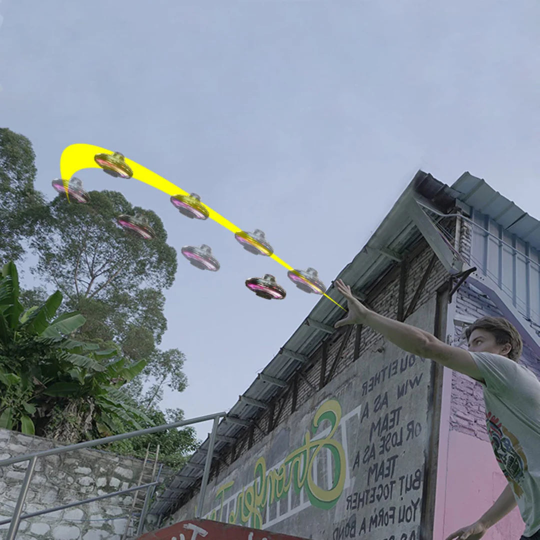 UFO Flying Spinner – Easy-to-Control Hover Drone for Fun Flying Experience