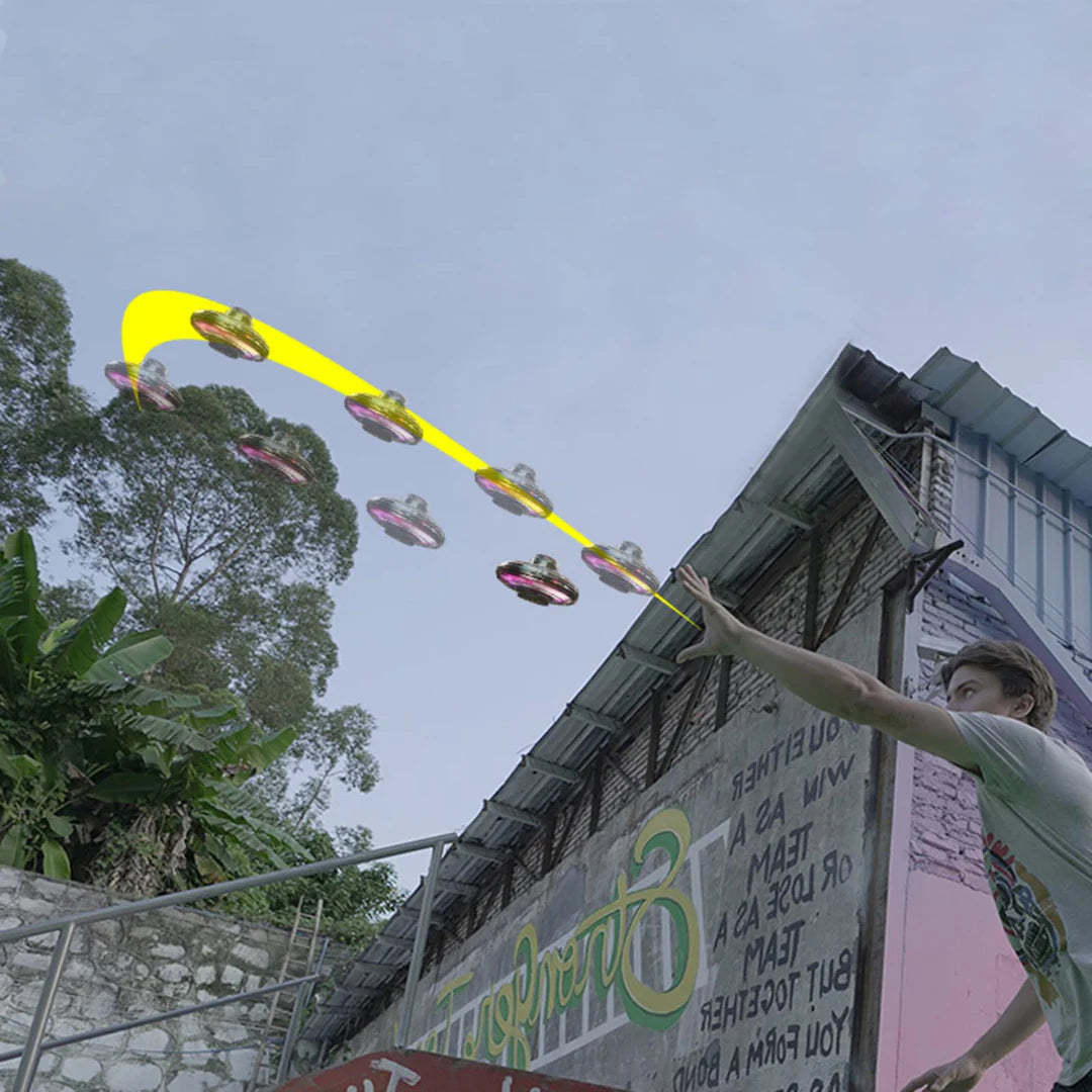 UFO Flying Spinner – Easy-to-Control Hover Drone for Fun Flying Experience