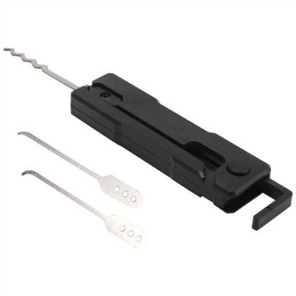 Lock picking tool kit, decompression lock picking tool, portable lock picking hook kit