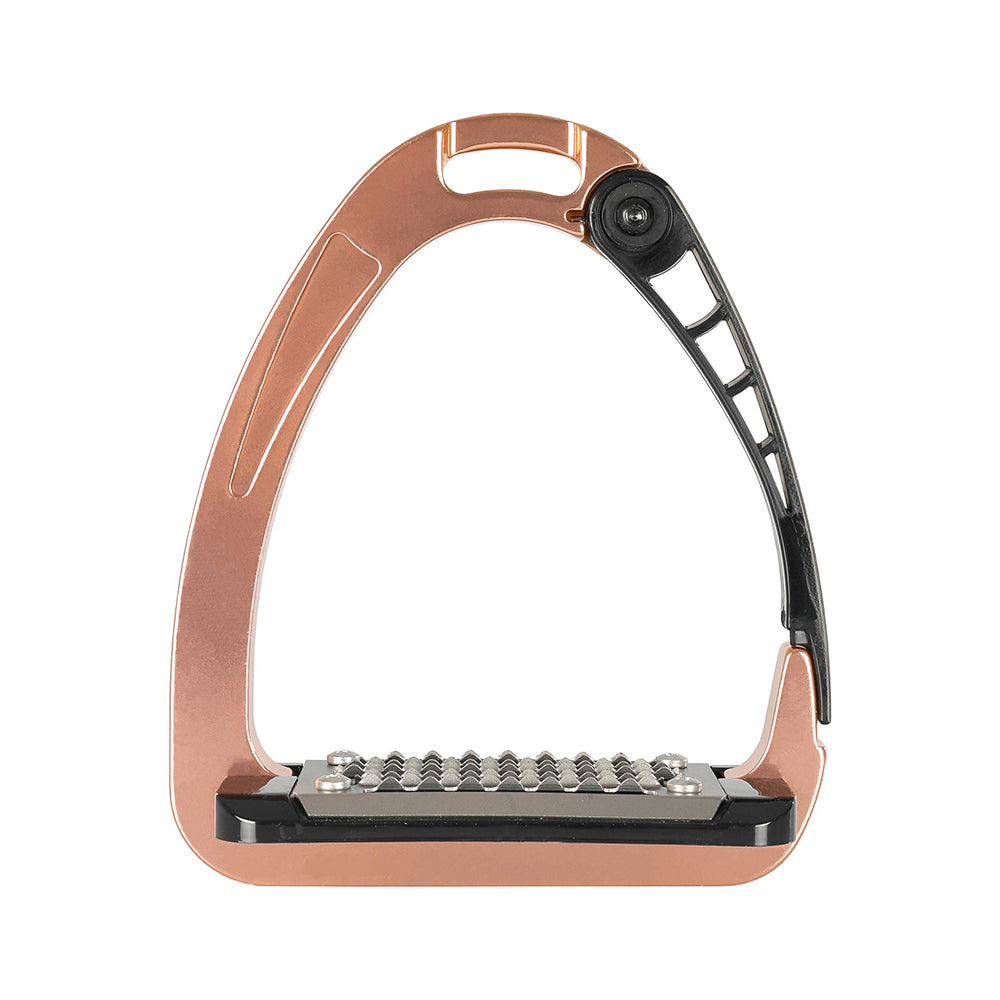 Easy-to-put-on and take-off safety stirrups