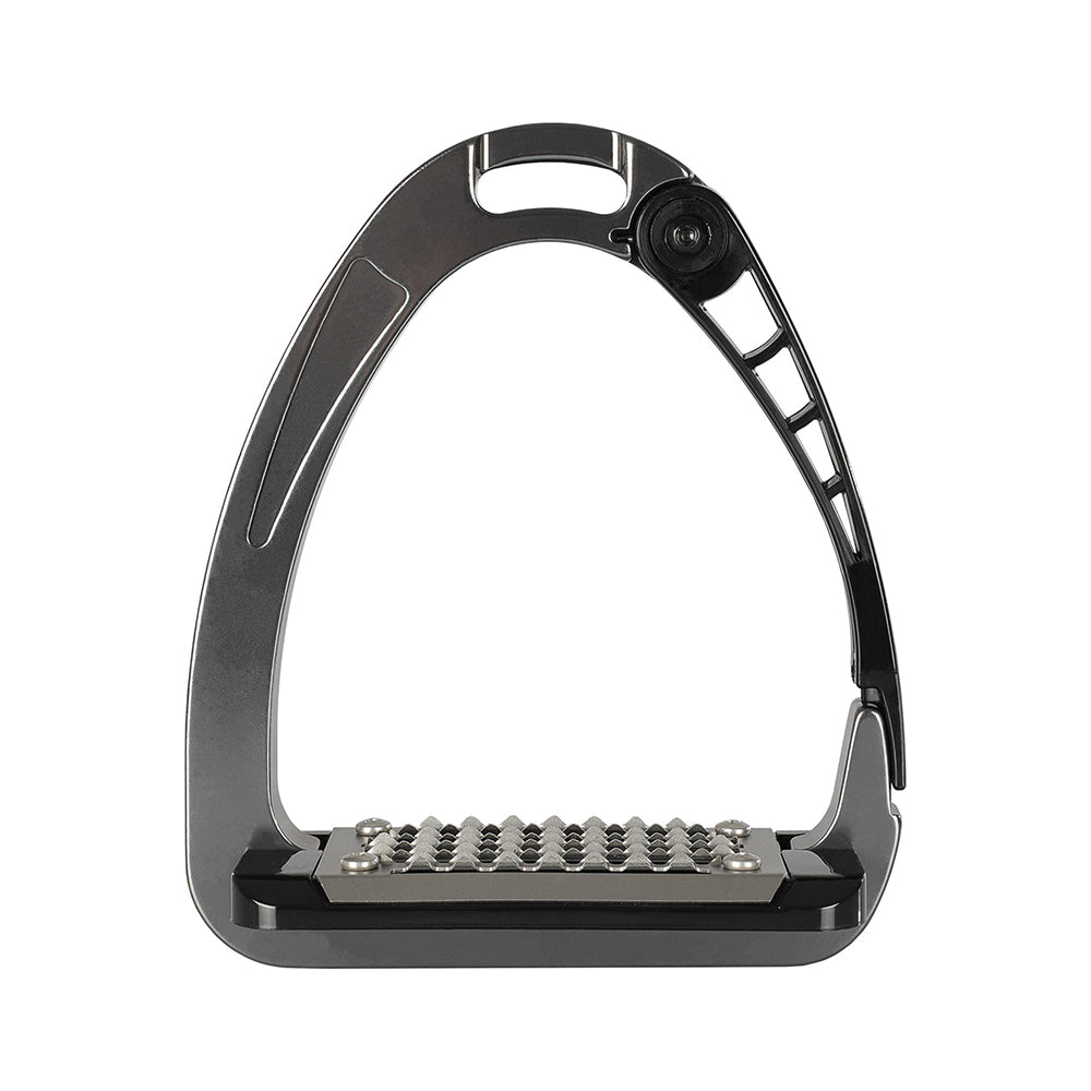 Easy-to-put-on and take-off safety stirrups